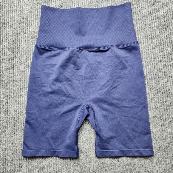 PINK Victoria's Secret Pants - PINK Victoria's Secret High Waisted Seamless Biker Shorts Blue Purple Small